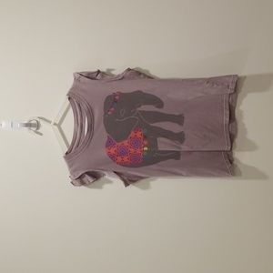 Peek Elephant Ruffle Tshirt